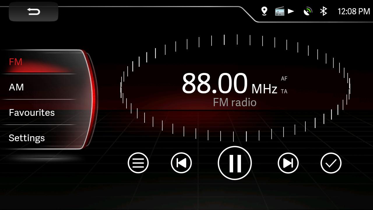 Borgward FM Player Application